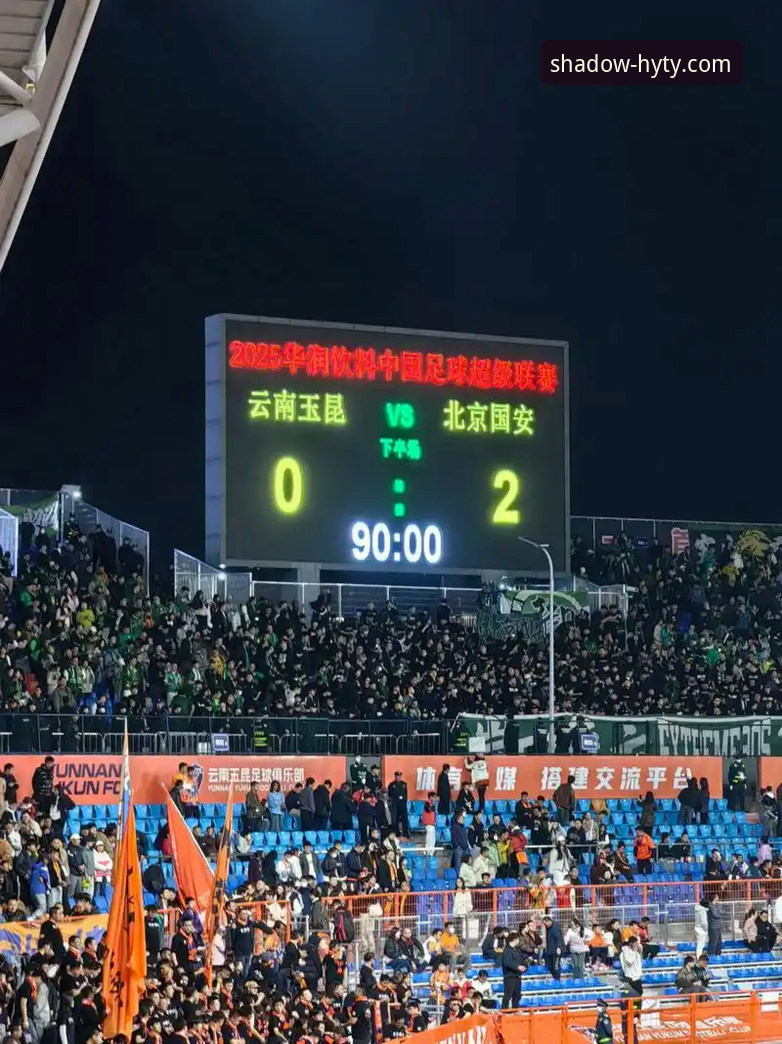 幻影体育平台观赛中超激战：云南玉昆3-3北京国安完整复盘指南